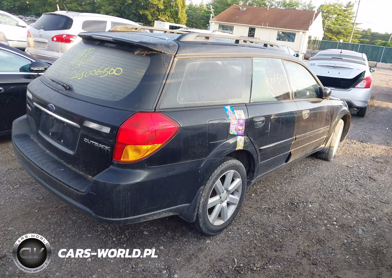 2007 Subaru Outback 2.5I VIN:4S4BP61C277339789 - 4