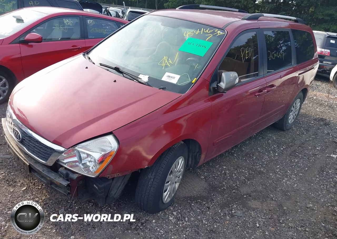 2010 Kia Sedona Lx VIN:KNDMG4C34A6333732 - 2