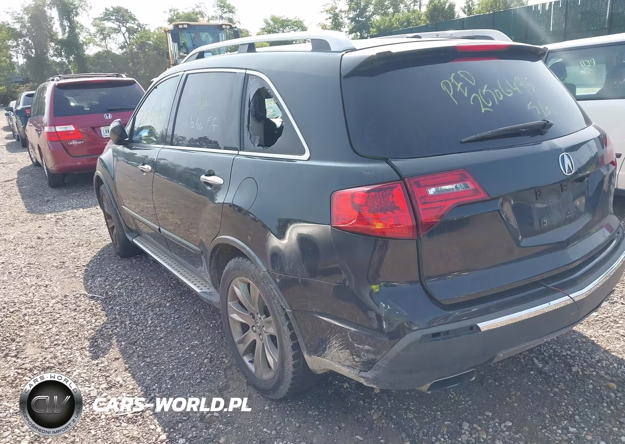 2011 Acura Mdx Advance Package VIN:2HNYD2H71BH520012 - 3