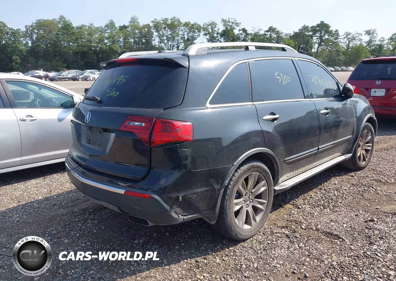2011 Acura Mdx Advance Package VIN:2HNYD2H71BH520012 - 4