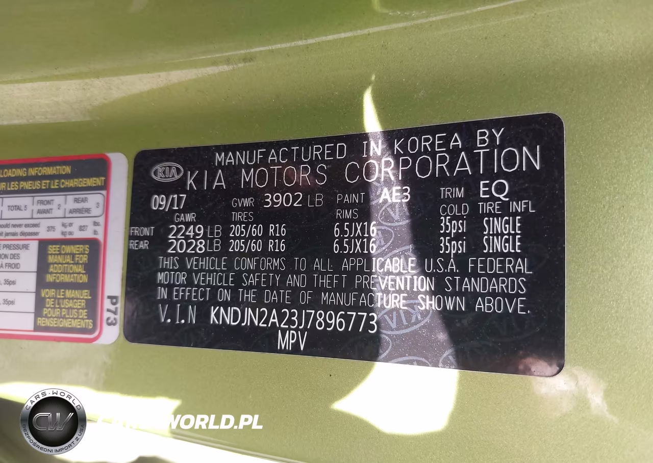 2018 Kia Soul VIN:KNDJN2A23J7896773 - 9