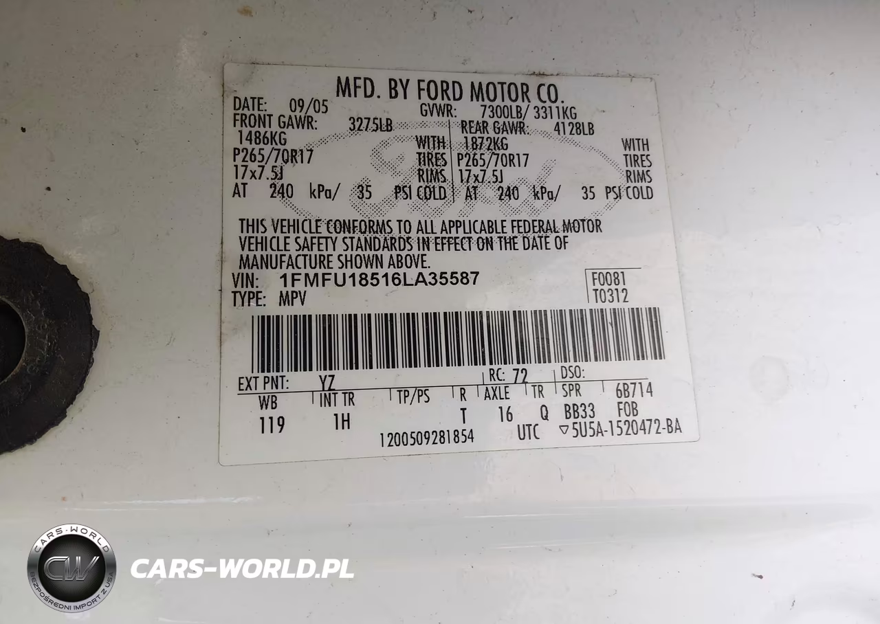 2006 Ford Expedition Eddie Bauer-King Ranch VIN:1FMFU18516LA35587 - 9