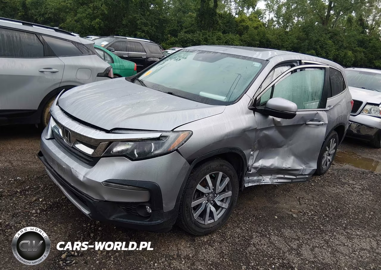 2019 Honda Pilot Ex-L VIN:5FNYF6H43KB017214 - 2
