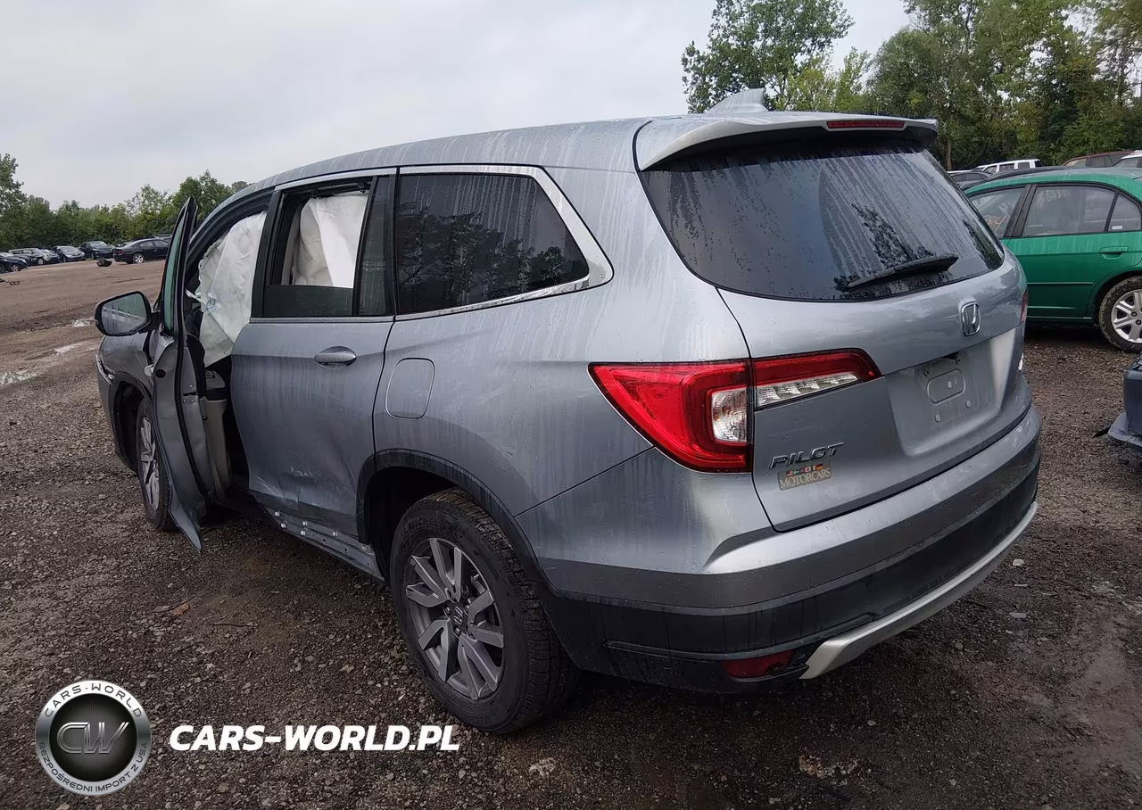 2019 Honda Pilot Ex-L VIN:5FNYF6H43KB017214 - 3