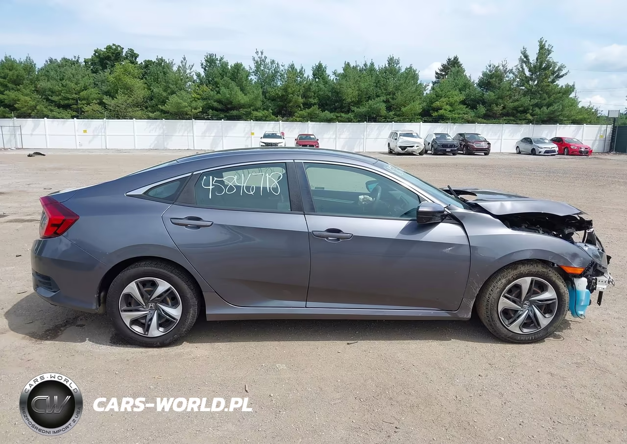 2019 Honda Civic Lx VIN:2HGFC2F60KH603801 - 13