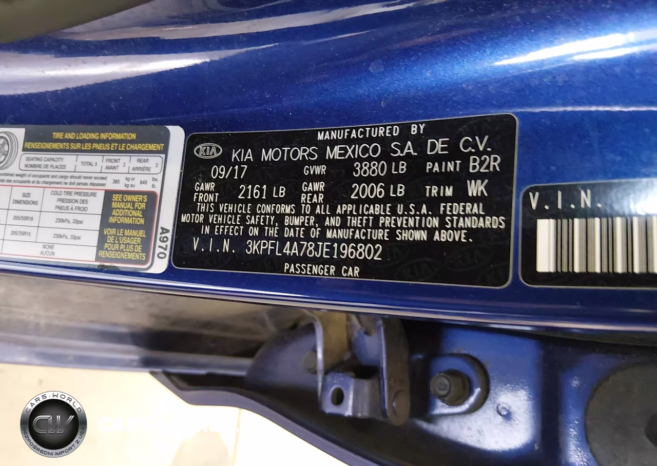 2018 Kia Forte Lx VIN:3KPFL4A78JE196802 - 9