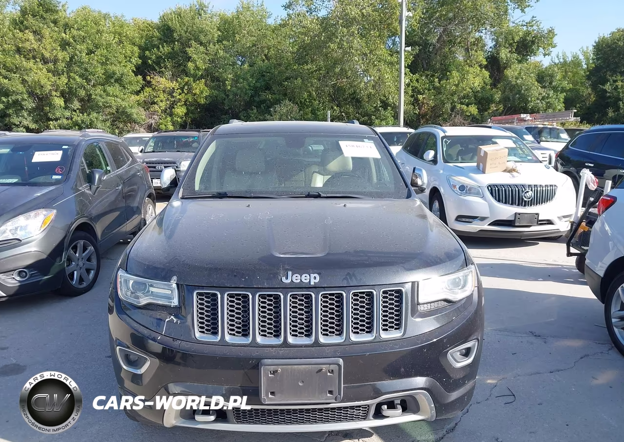 2015 Jeep Grand Cherokee Overland VIN:1C4RJFCG0FC100199 - 12