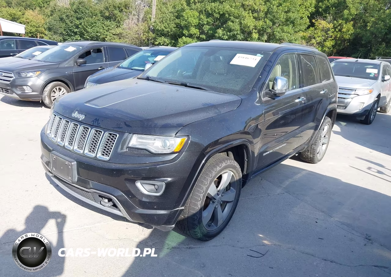 2015 Jeep Grand Cherokee Overland VIN:1C4RJFCG0FC100199 - 2