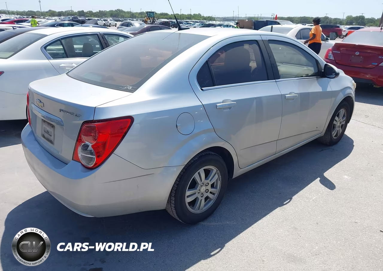 2014 Chevrolet Sonic Lt Auto VIN:1G1JC5SH6E4172893 - 4