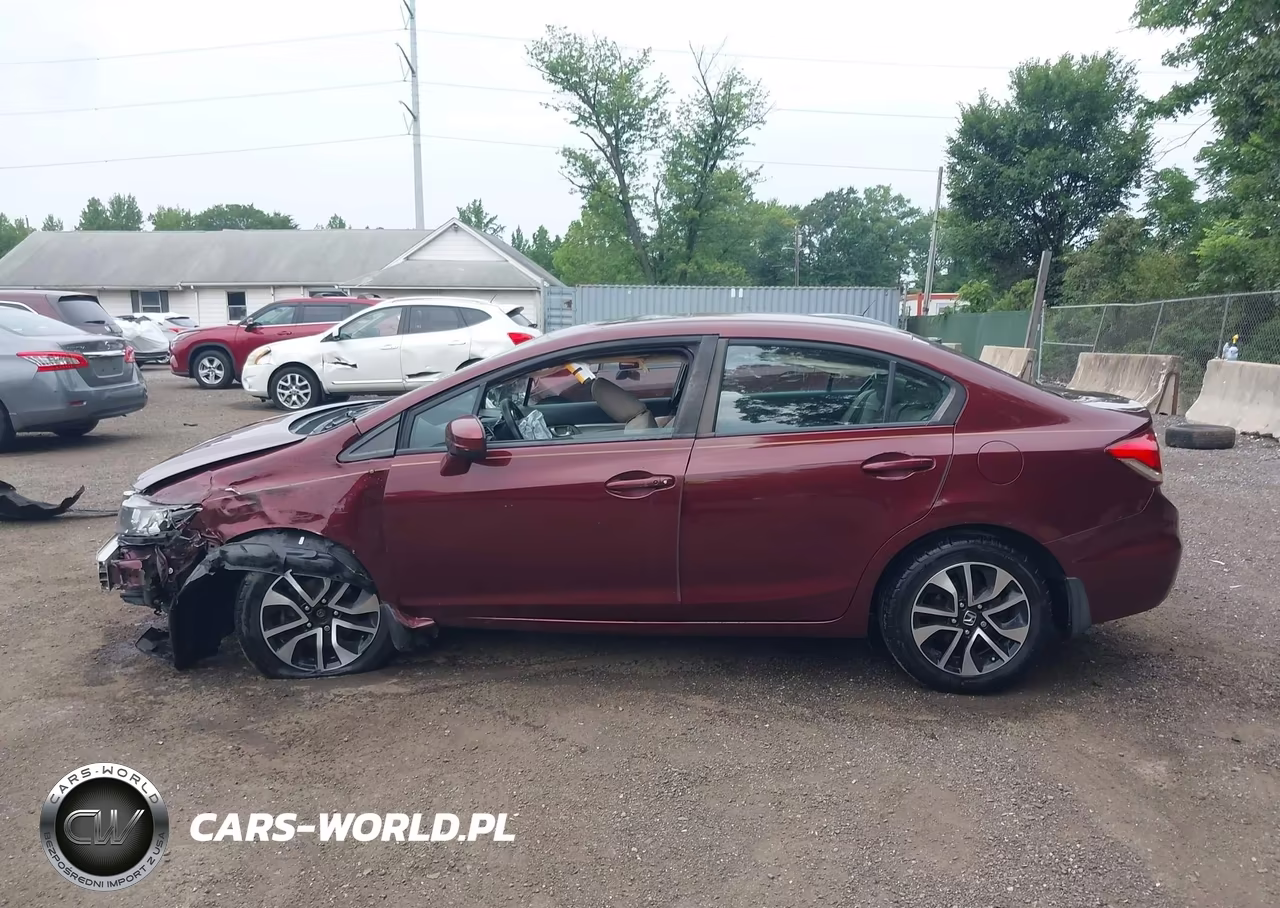2015 Honda Civic Ex VIN:19XFB2F83FE256663 - 13