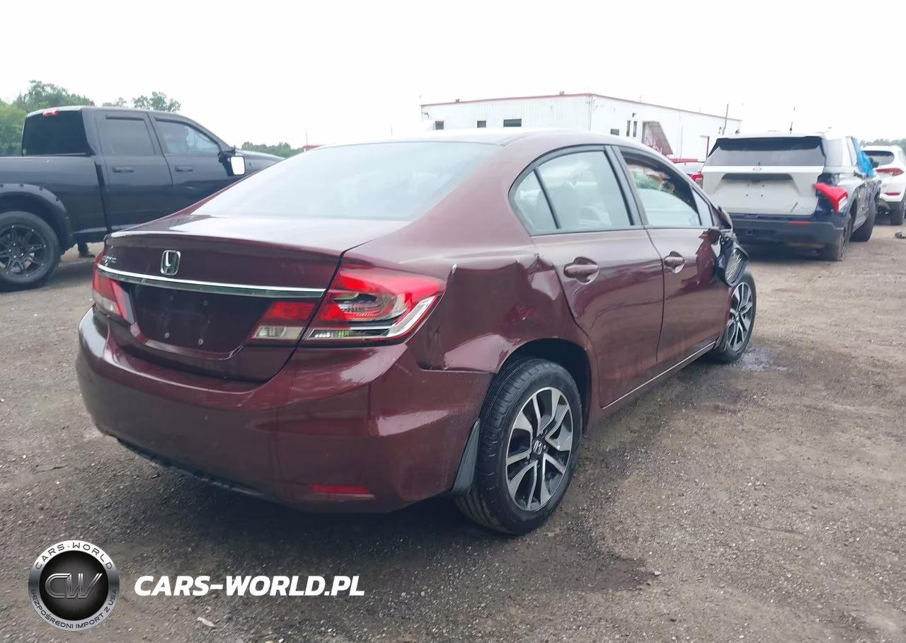 2015 Honda Civic Ex VIN:19XFB2F83FE256663 - 4