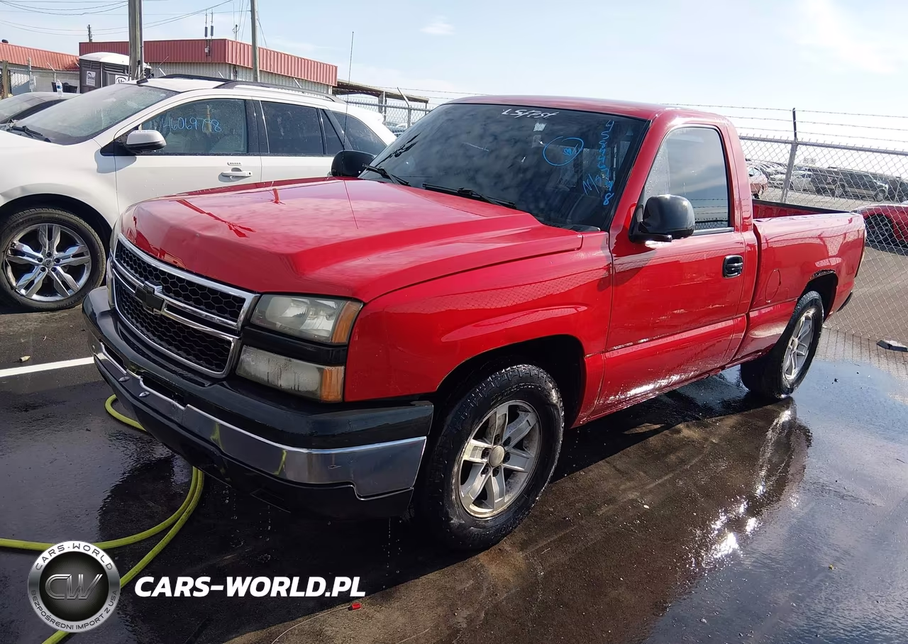 2006 Chevrolet Silverado 1500 Work Truck VIN:3GCEC14V56G146732 - 2