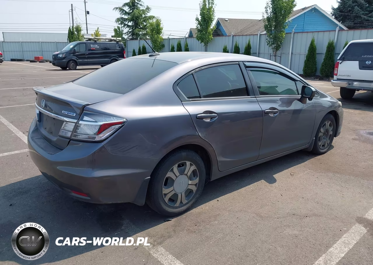 2014 Honda Civic Hybrid VIN:19XFB4F21EE200419 - 4