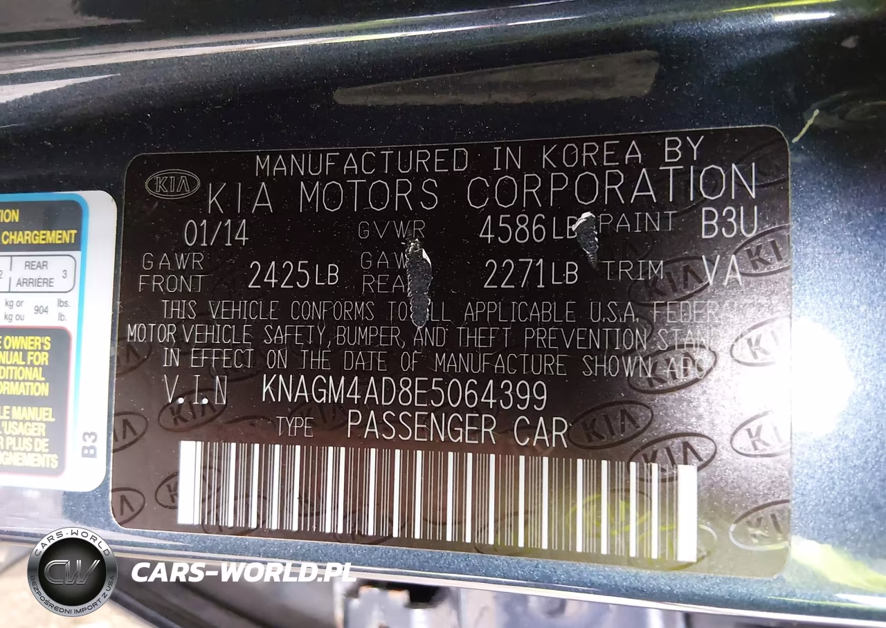 2014 Kia Optima Hybrid VIN:KNAGM4AD8E5064399 - 9
