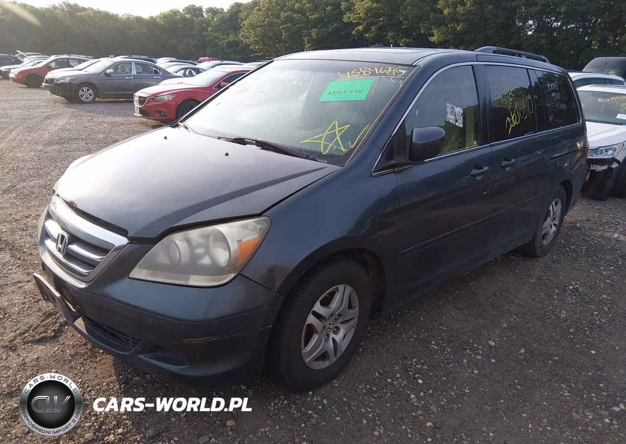 2005 Honda Odyssey Ex-L VIN:5FNRL386X5B020595 - 2
