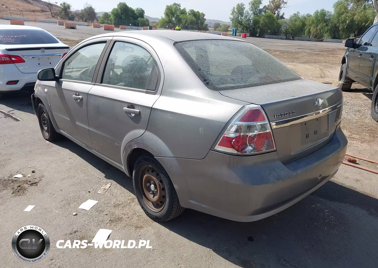 2007 Chevrolet Aveo Ls VIN:KL1TD56687B058034 - 3