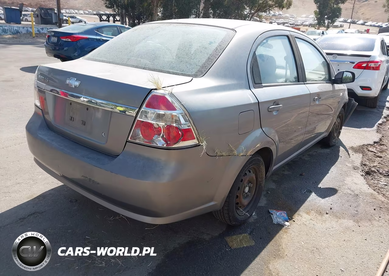 2007 Chevrolet Aveo Ls VIN:KL1TD56687B058034 - 4