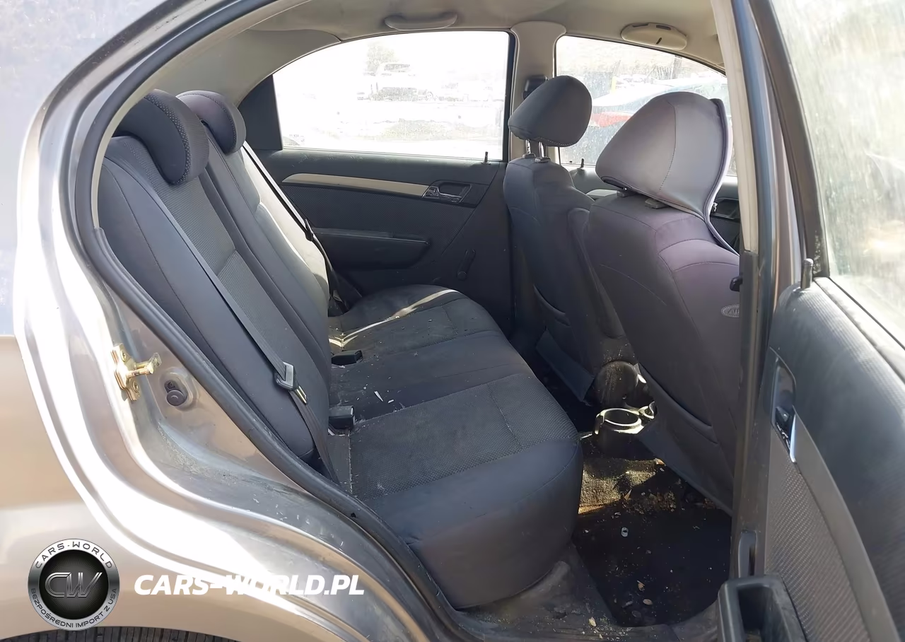 2007 Chevrolet Aveo Ls VIN:KL1TD56687B058034 - 8