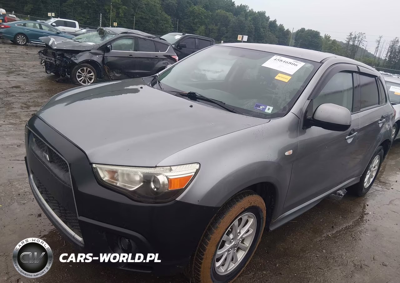 2012 Mitsubishi Outlander Sport Es VIN:JA4AP3AU0CZ002859 - 2