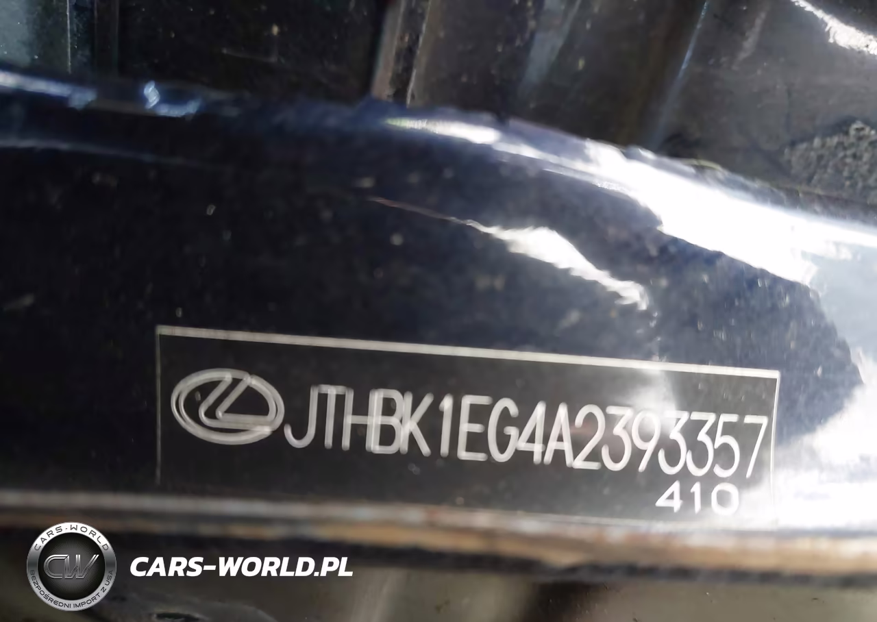 2010 Lexus Es 350 VIN:JTHBK1EG4A2393357 - 9