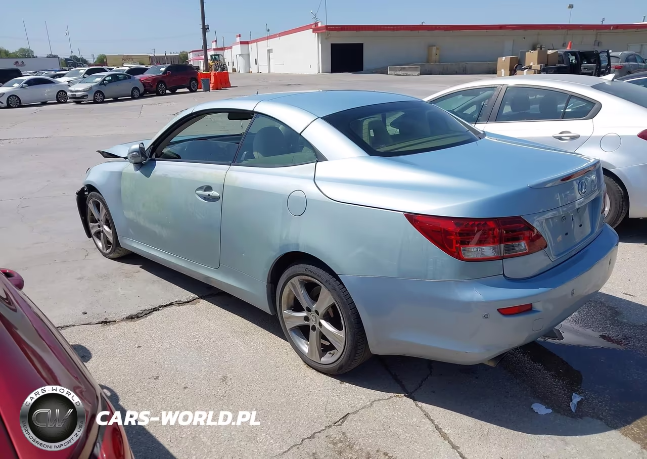 2010 Lexus Is 250C VIN:JTHFF2C27A2512411 - 3