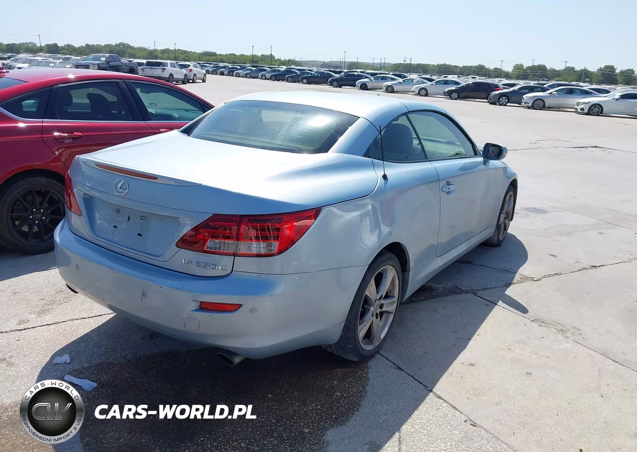 2010 Lexus Is 250C VIN:JTHFF2C27A2512411 - 4