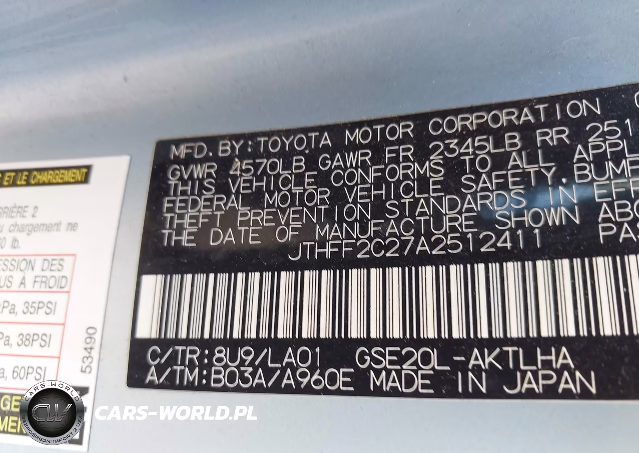 2010 Lexus Is 250C VIN:JTHFF2C27A2512411 - 9