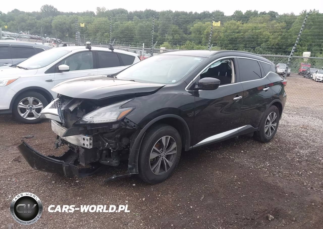 2020 Nissan Murano Sv Fwd VIN:5N1AZ2BJ2LN142266 - 2