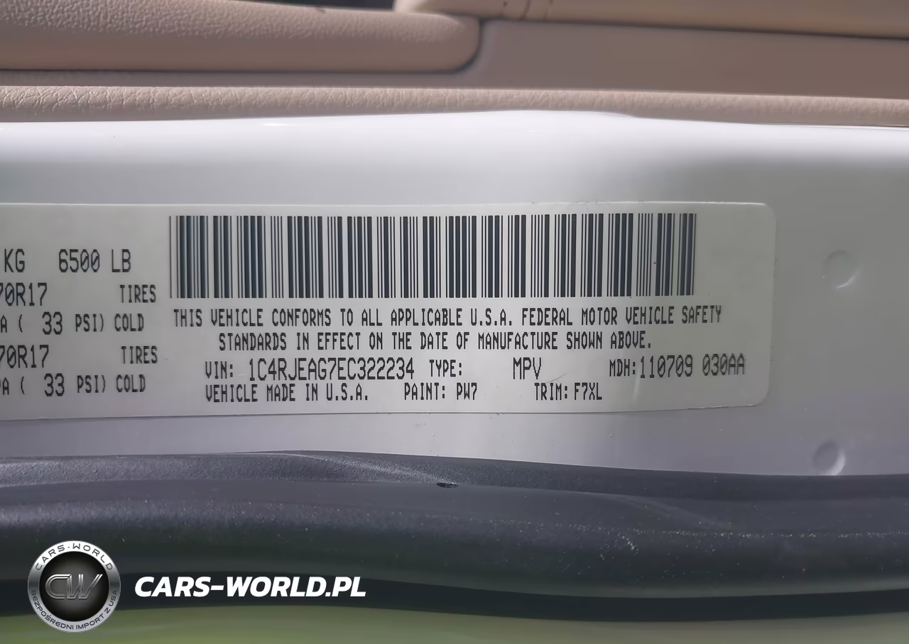2014 Jeep Grand Cherokee Laredo VIN:1C4RJEAG7EC322234 - 9