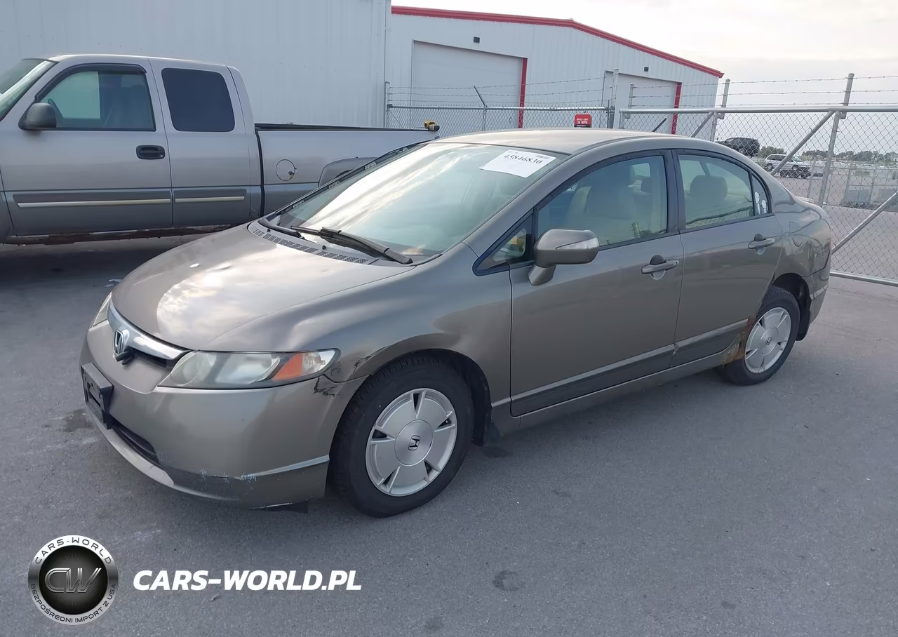 2007 Honda Civic Hybrid VIN:JHMFA36227S028610 - 2