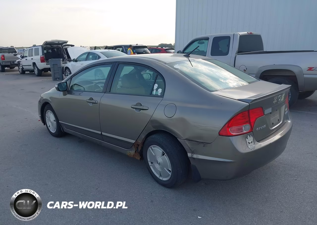 2007 Honda Civic Hybrid VIN:JHMFA36227S028610 - 3