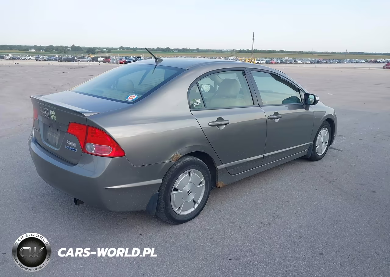 2007 Honda Civic Hybrid VIN:JHMFA36227S028610 - 4