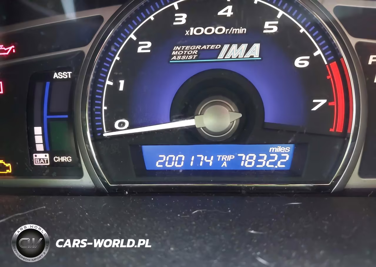 2007 Honda Civic Hybrid VIN:JHMFA36227S028610 - 7