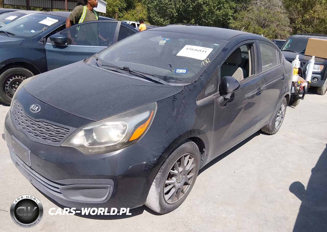 2014 Kia Rio Lx VIN:KNADM4A31E6349501 - 2