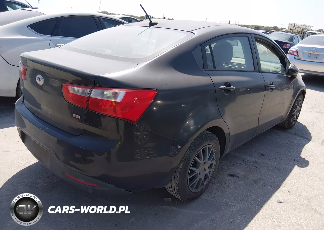 2014 Kia Rio Lx VIN:KNADM4A31E6349501 - 4