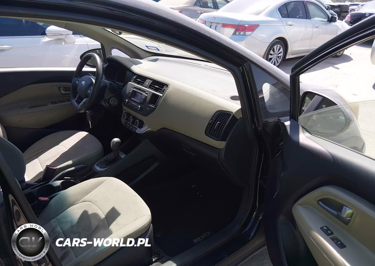 2014 Kia Rio Lx VIN:KNADM4A31E6349501 - 5