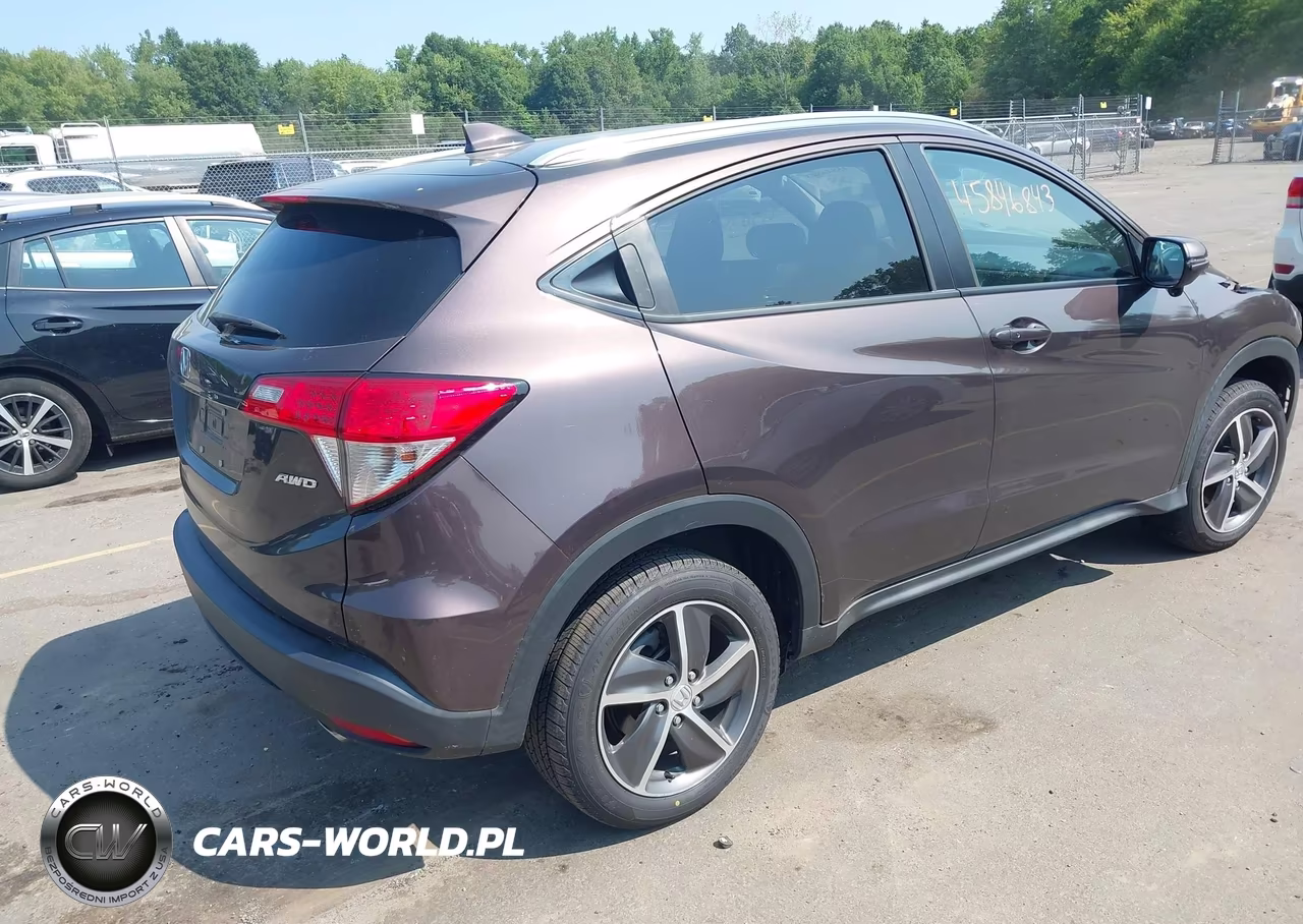 2022 Honda Hr-V Awd Ex VIN:3CZRU6H53NM716419 - 4