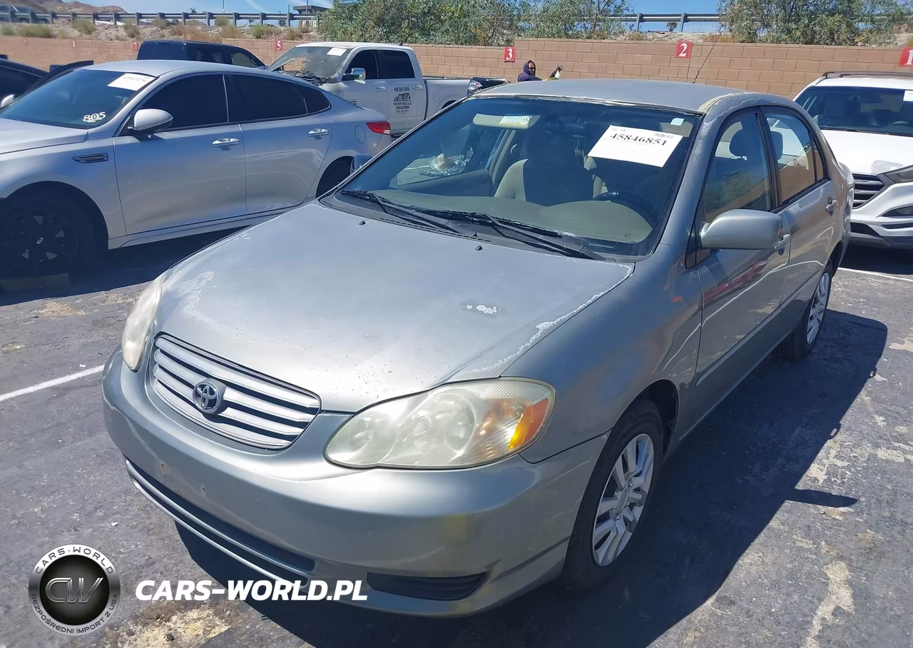 2003 Toyota Corolla Le VIN:1NXBR32EX3Z101371 - 2