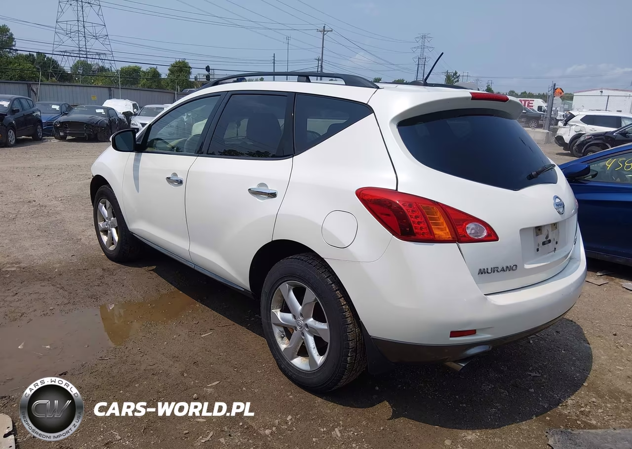 2009 Nissan Murano Sl VIN:JN8AZ18W19W139688 - 3