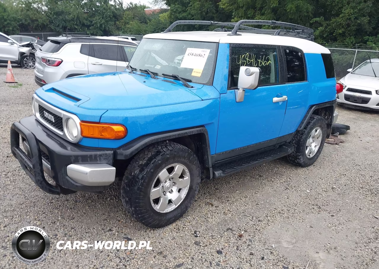 2007 Toyota Fj Cruiser VIN:JTEBU11F170007857 - 2