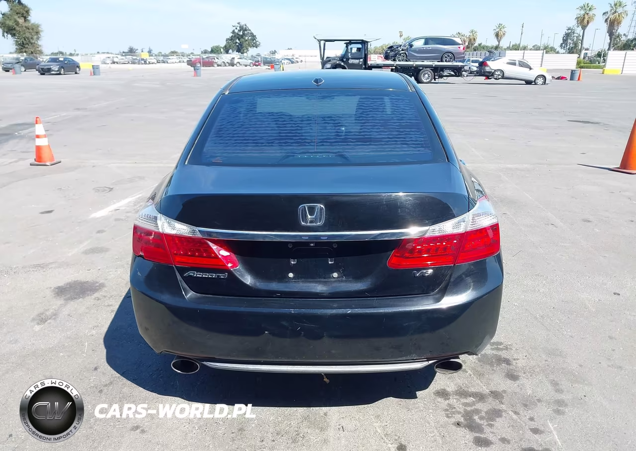 2015 Honda Accord Ex-L V-6 VIN:1HGCR3F82FA014374 - 16