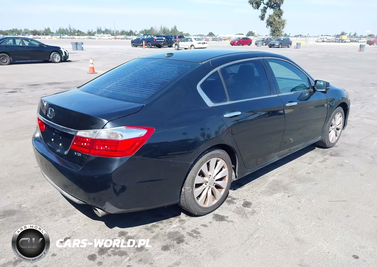 2015 Honda Accord Ex-L V-6 VIN:1HGCR3F82FA014374 - 4
