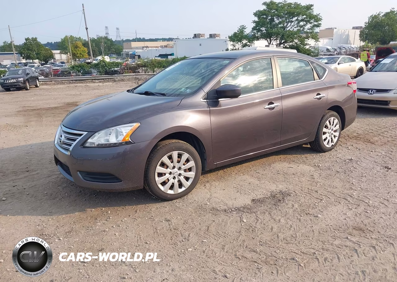 2014 Nissan Sentra S VIN:3N1AB7APXEL627238 - 2