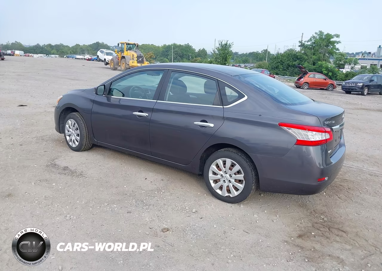 2014 Nissan Sentra S VIN:3N1AB7APXEL627238 - 3