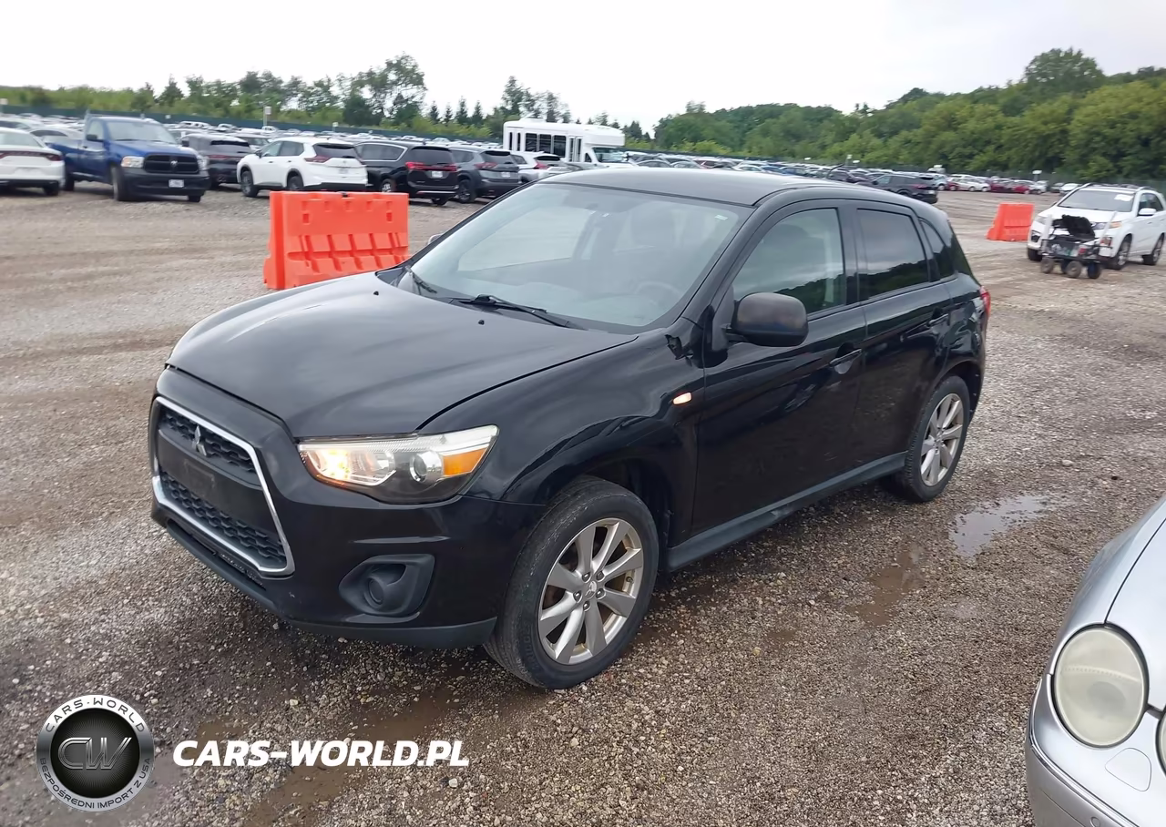 2013 Mitsubishi Outlander Sport Es VIN:4A4AP3AUXDE009566 - 2
