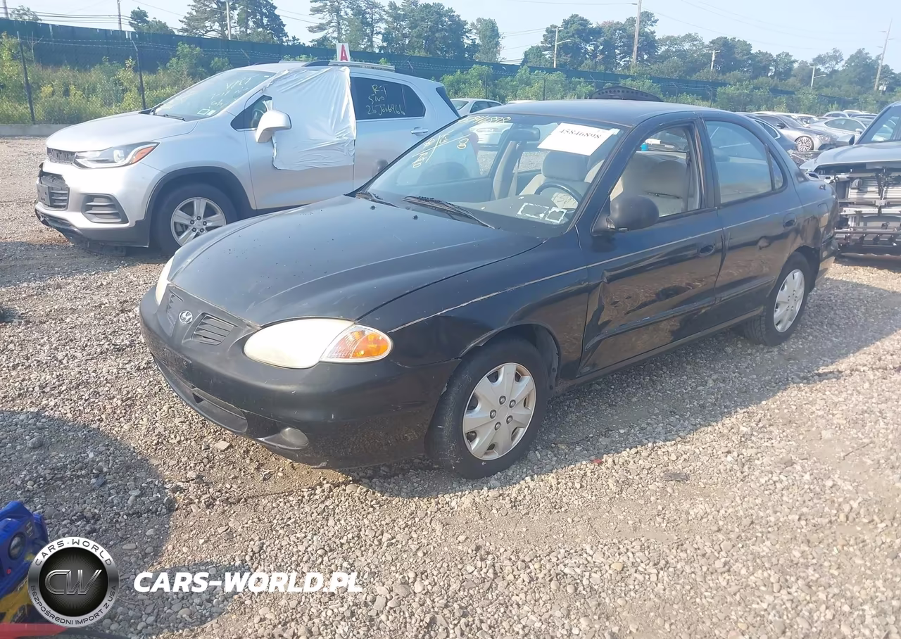 1999 Hyundai Elantra Gl VIN:KMHJF25F6XU776871 - 2