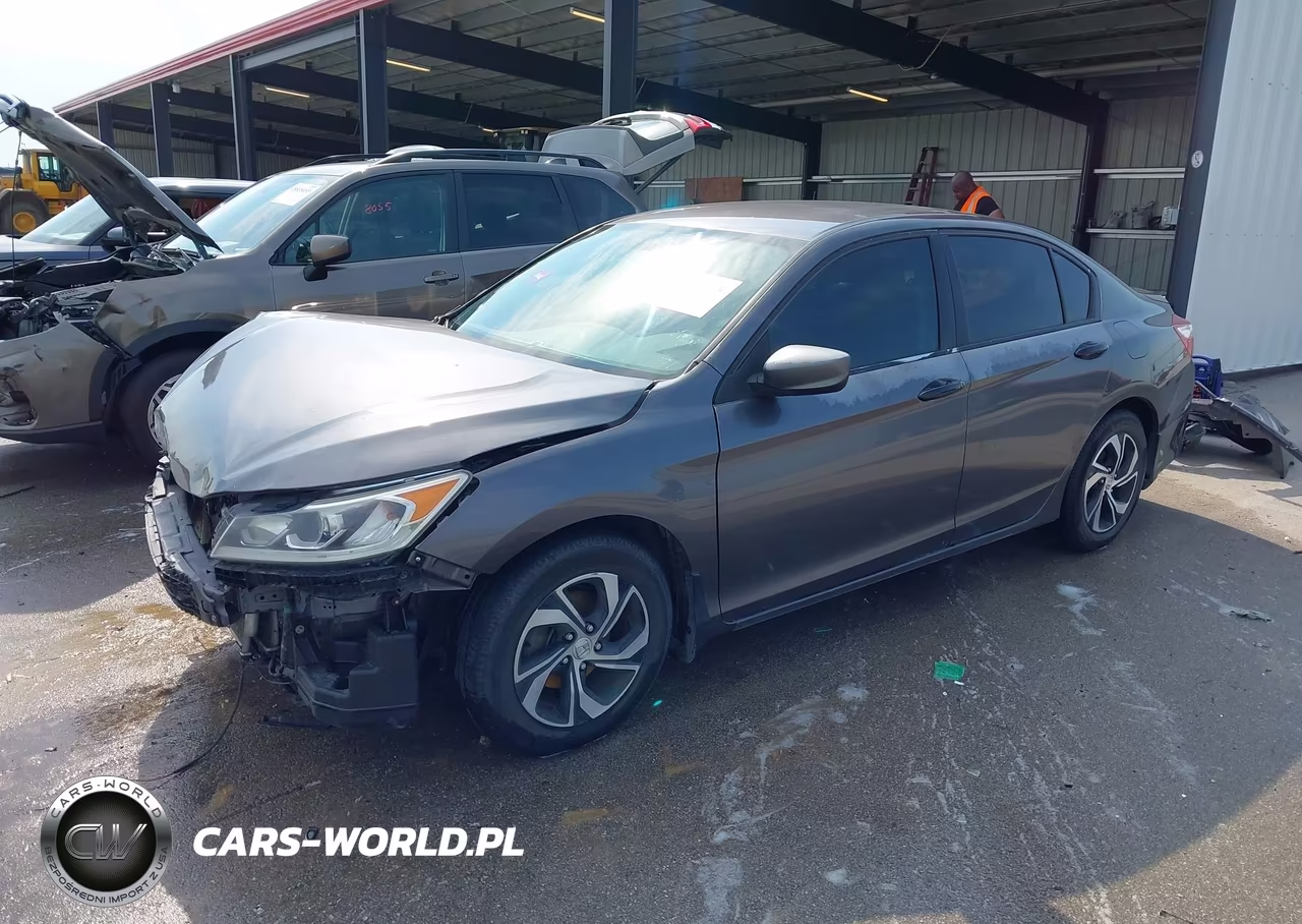 2016 Honda Accord Lx VIN:1HGCR2F31GA102509 - 2