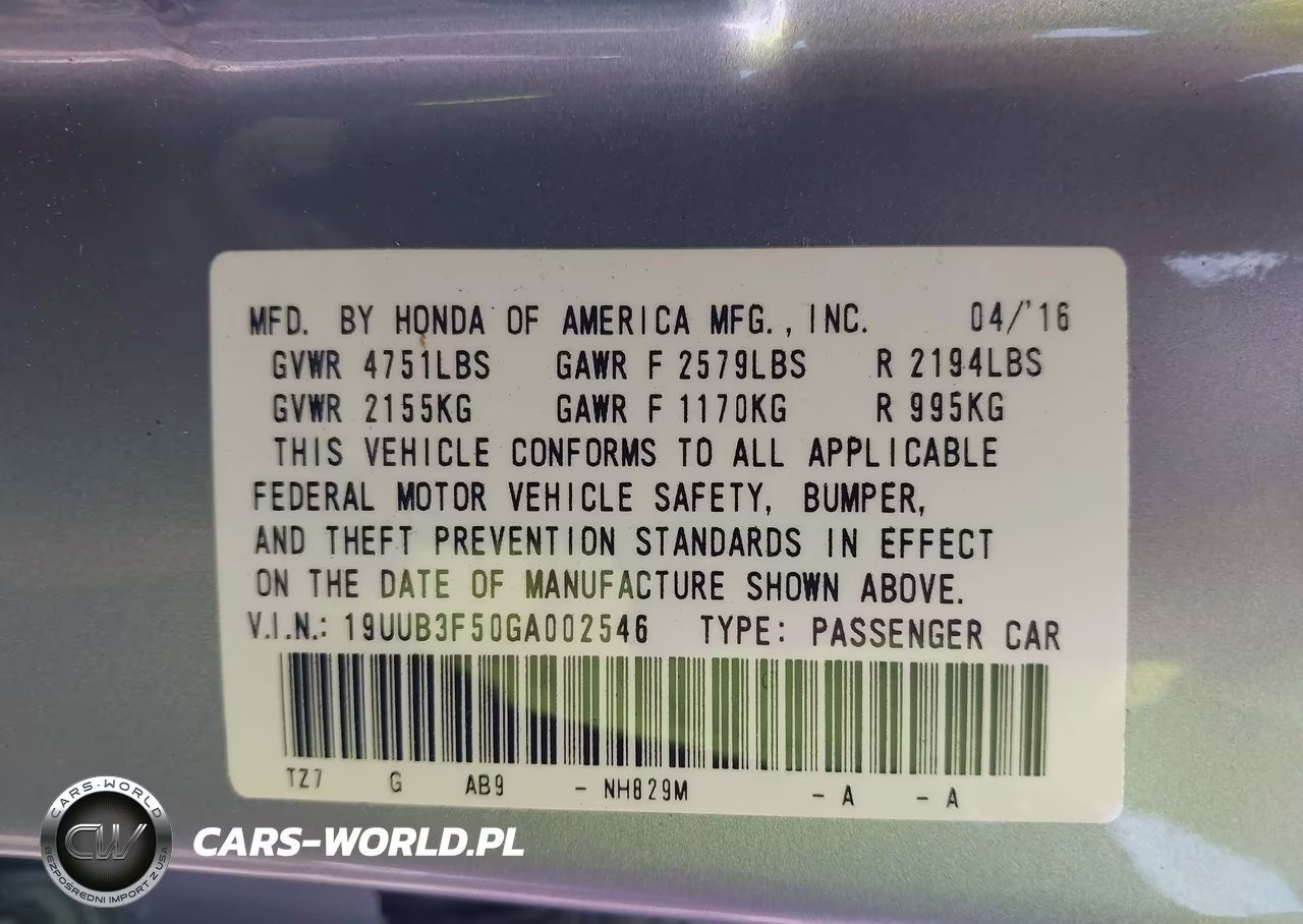 2016 Acura Tlx V6 Tech VIN:19UUB3F50GA002546 - 9
