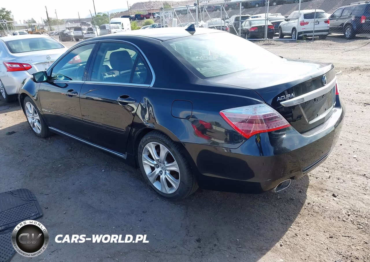 2010 Acura Rl 3.7 VIN:JH4KB2F67AC001896 - 3