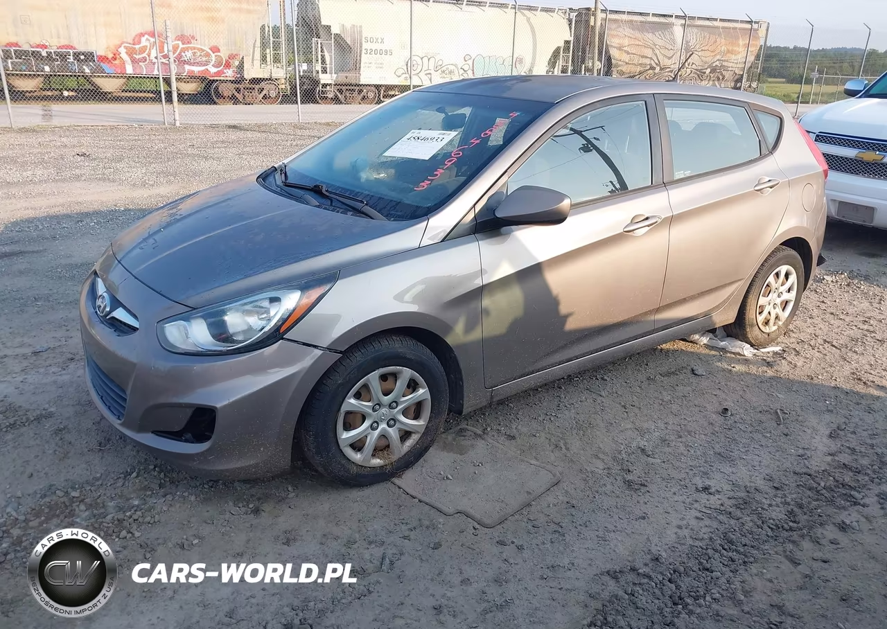 2014 Hyundai Accent Gs VIN:KMHCT5AE4EU154184 - 2